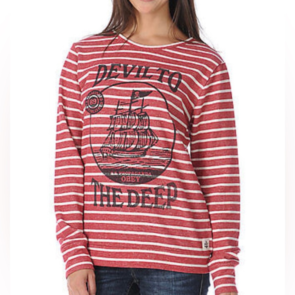 Obey Women’s Crewneck Sweater